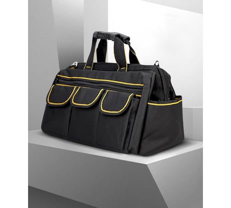 Сумка для инструментов Deli DL430219 450x200x280мм (15 карманов, водоотталкивающая ткань Oxford, плечевой ремень) 130338