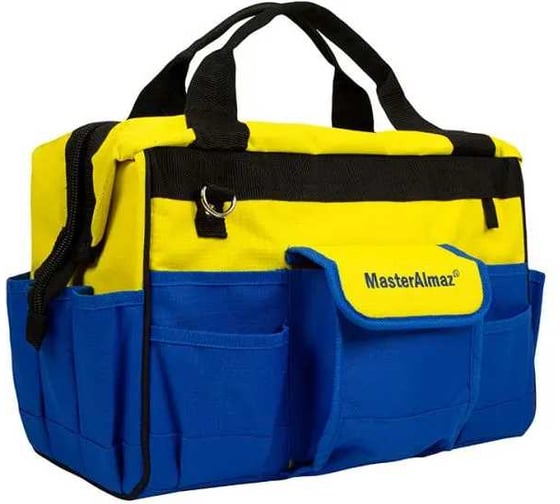 Сумка для инструментов МастерАлмаз WORKER PRO medium 600D 410/240/280мм 10508883