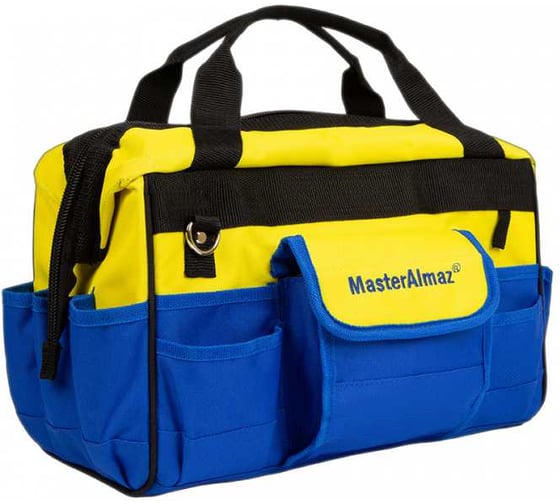 Сумка для инструментов МастерАлмаз WORKER PRO small 600D 380/190/250мм 10508882