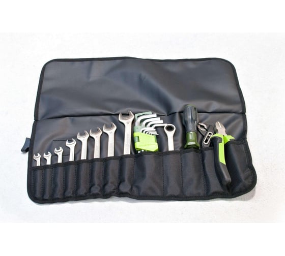 Сумка скрутка для инструмента Tool-Roll S40 черный кант 52-830