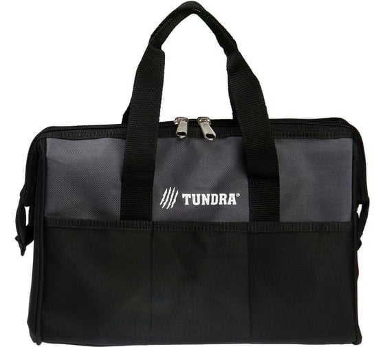 Сумка для инструментов TUNDRA 30х19х22 см, полиэстер 600D, жесткое дно 6253411