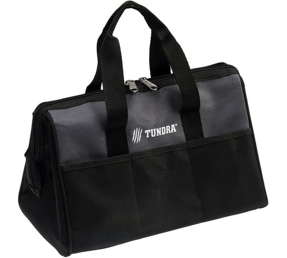 Сумка для инструментов TUNDRA 30х19х22 см, полиэстер 600D, жесткое дно 6253411
