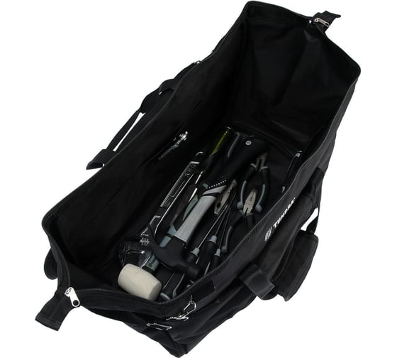 Сумка для инструментов TUNDRA Pro, 46х25х30 см, полиэстер 600 D, наплечный ремень 6927457