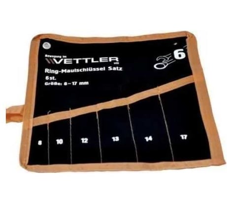 Органайзер для комбинированных ключей VETTLER для 6 предметов RTRM6