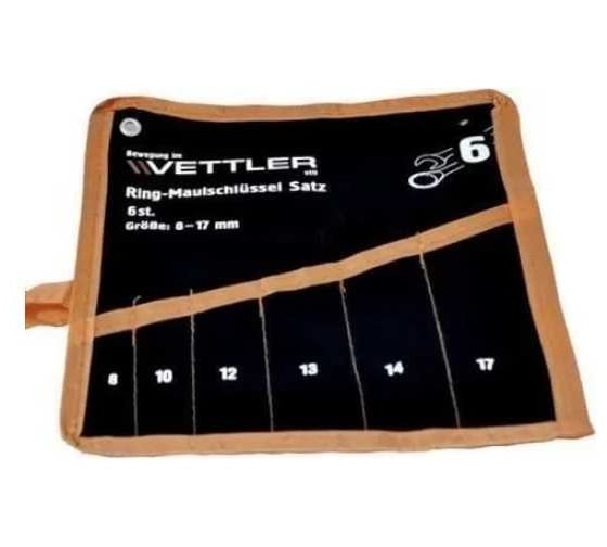 Органайзер для комбинированных ключей VETTLER для 6 предметов RTRM6