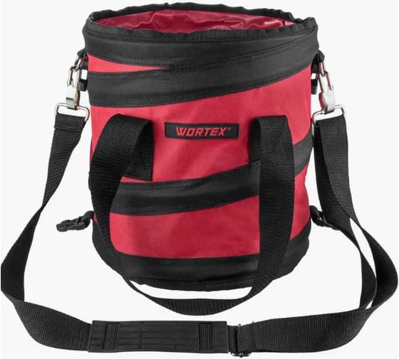 Сумка для инструмента WORTEX WB 2728 оксфорд, 280x270x270 мм, вес до 13 кг 1323693 1
