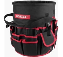 Сумка для инструмента WORTEX WB 3037 оксфорд, 370x300x300 мм, вес до 25 кг 1323694
