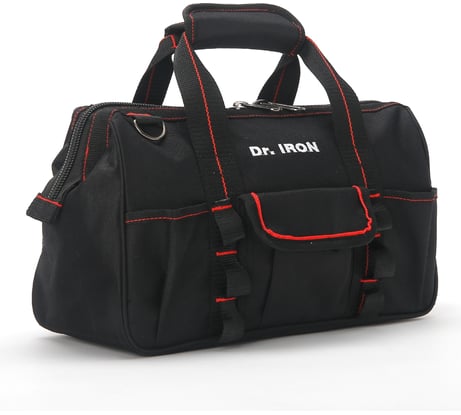 Сумка для инструмента Dr. IRON 360x150x230 мм, с ремнем DR1004