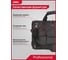 Сумка для инструментов DELI с жестким пластиковым дном Black Edition DL430901 (42х32х24 см, 17 карманов, ткань Oxford 600D) 215837 6