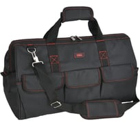 Сумка для инструментов DELI Black Edition DL430904 (50х34х25 см, 17 карманов, ткань Oxford 600D) 215847