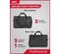 Сумка для инструментов DELI с жестким пластиковым дном Black Edition DL430906 (51х38х26 см, 17 карманов, ткань Oxford 600D) 215849 4