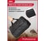 Сумка для инструментов DELI с жестким пластиковым дном Black Edition DL430906 (51х38х26 см, 17 карманов, ткань Oxford 600D) 215849 5