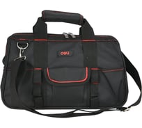 Сумка для инструментов DELI Black Edition DL430905 (36х23х15 см, 15 карманов, ткань Oxford 600D) 215848