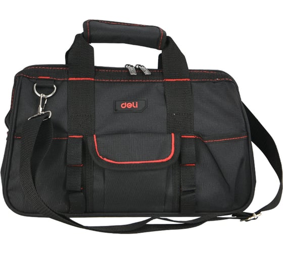Сумка для инструментов DELI Black Edition DL430905 (36х23х15 см, 15 карманов, ткань Oxford 600D) 215848 1