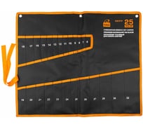 Органайзер тканевый ISMA для набора ключей 25 предметов ISMA-5261P-P(58951)