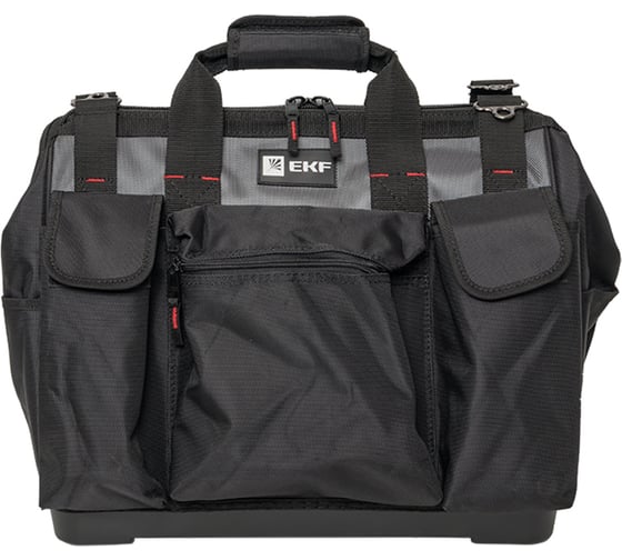 универсальная сумка монтажника EKF Professional с жестким дном C-01