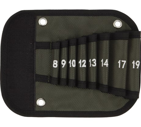 Фирменная сумка для набора комбинированных ключей Дело Техники 8, 9, 10, 12, 13, 14, 17, 19 973308