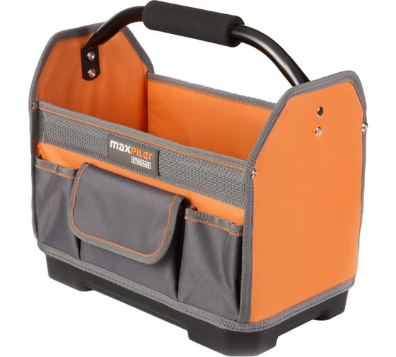 Сумка для инструментов MAXPILER (16, 35х22х30см, открытая, ткань Oxford, 600D) MTB03-1601O