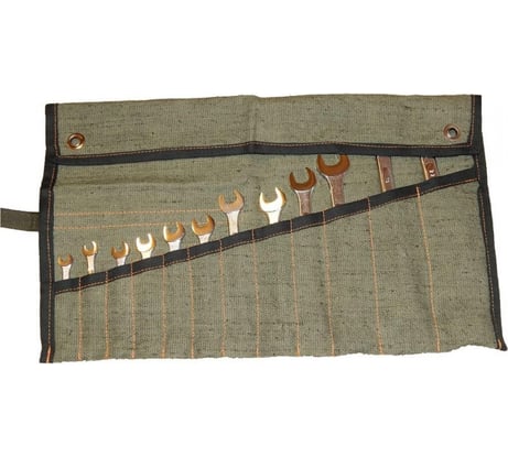 Сумка-скрутка для рожковых (накидных, гаечных, комбинированных) ключей A&P 6-22 мм SRKB34