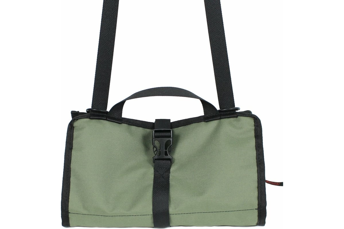 Сумка-скрутка для инструментов Tplus оксфорд 600, олива T015749 ...