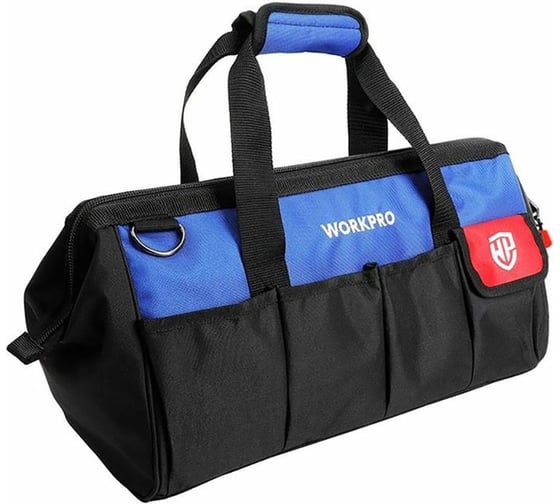 Сумка для инструмента WORKPRO 600D WP281005 460x215x245мм, с широким горлом, на молнии 18" WP281005