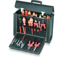 Чемодан кожаный (280х400х135 мм) для инструментов PARAT PA-380000051