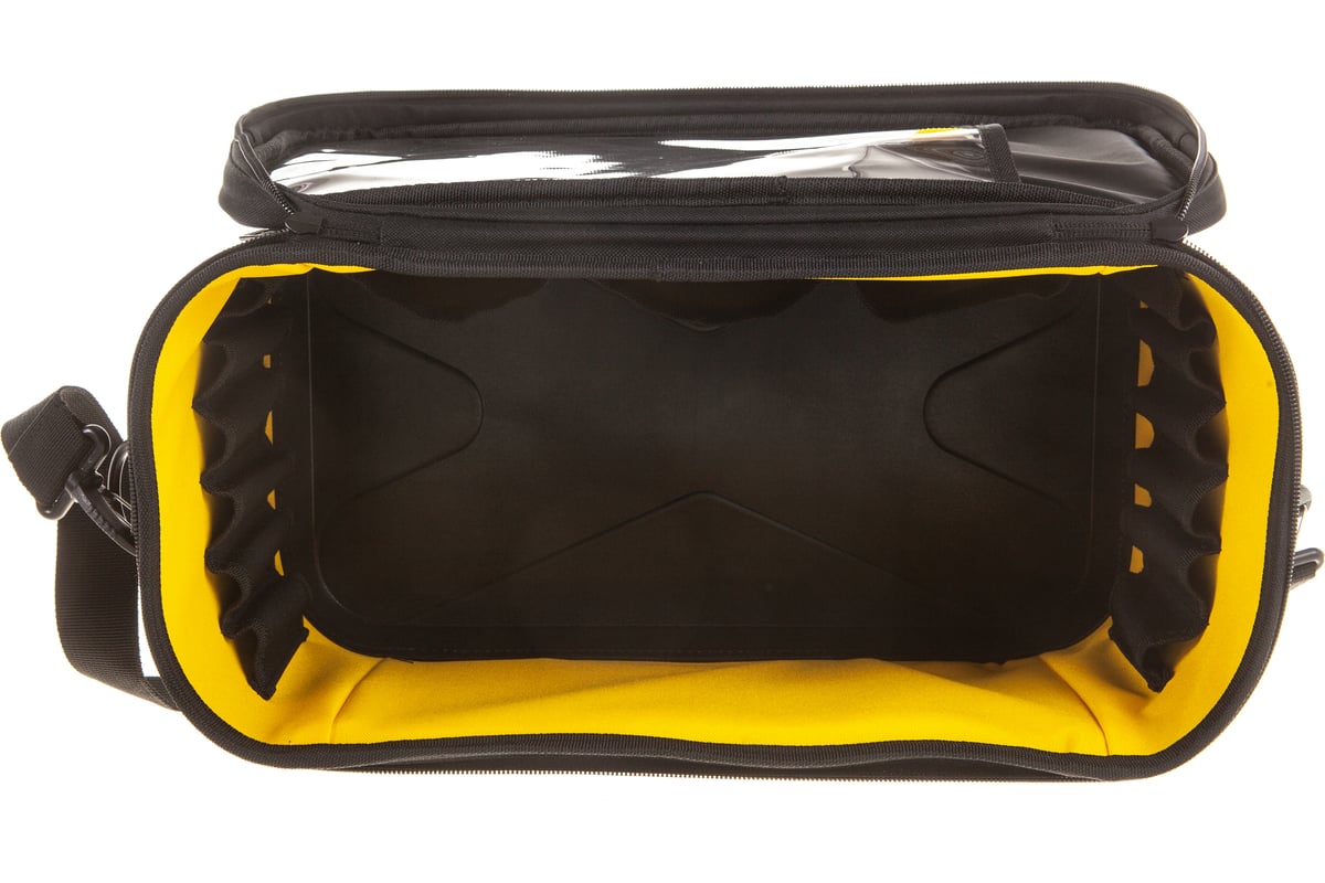 STANLEY 600 Denier Rigid Multi-Purpose Tool Bag, Pocket Storage Organiser  for Tools and Small Parts, 16 Inch, 1-96-193