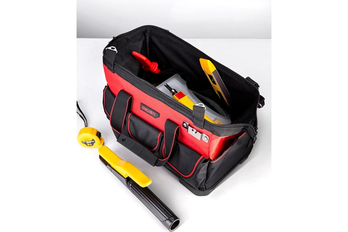 Сумка для инструментов с жестким пластиковым дном DELI DL430316 ...