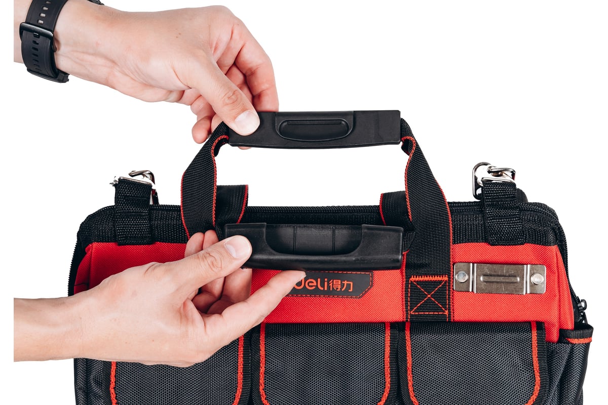 Сумка для инструментов с жестким пластиковым дном DELI DL430320 ...