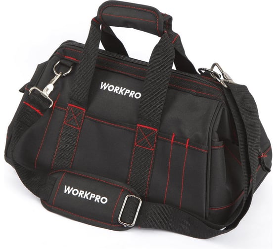 Сумка для инструмента с упрочненным дном WORKPRO 21 карман, 420х220х230мм W081022 1