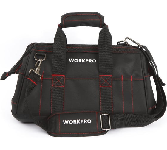 Сумка для инструмента с упрочненным дном WORKPRO 21 карман, 420х220х230мм W081022