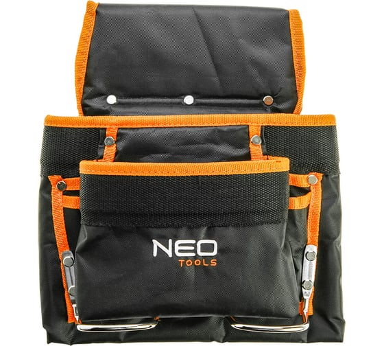 Карман для инструмента NEO Tools 8 гнезд, металлические петли 84-334