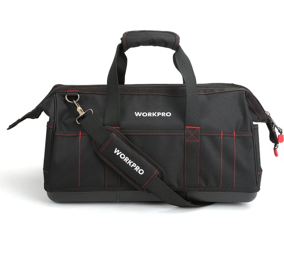 Сумка для инструмента с пластиковым дном WORKPRO 20”, 31 карман W081105 1