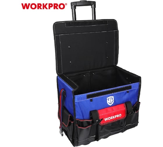 Сумка для инструментов на колесах WORKPRO WP 281048 18", сверхпрочная 500300400 WP281048