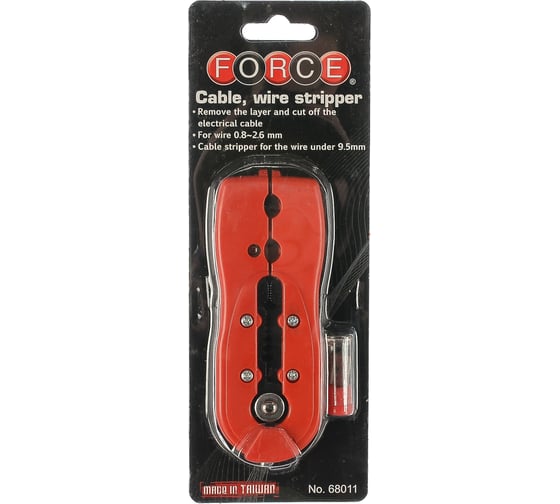 Минизачистка с обжимом контактов FORCE 68011