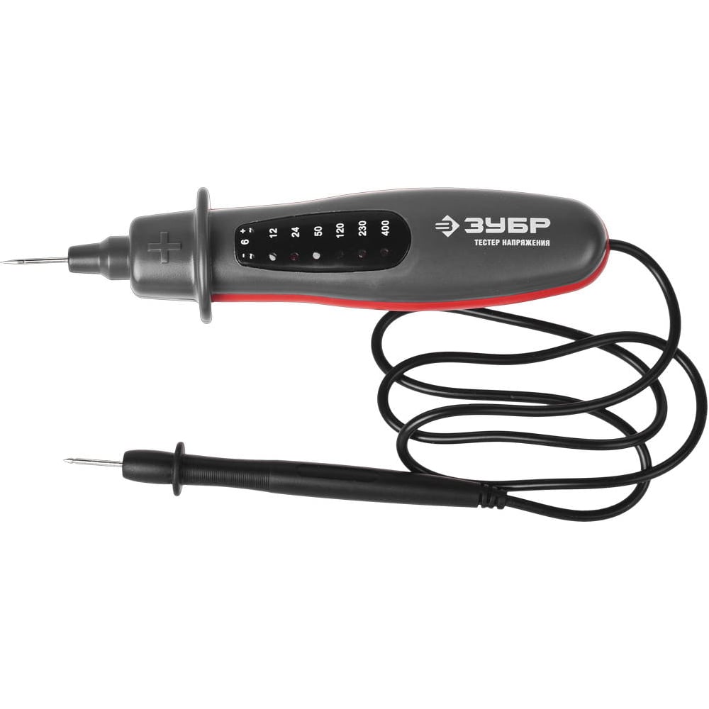 Тестер напряжения, определение полярности, чехол, 6-400В, 190мм Зубр ...