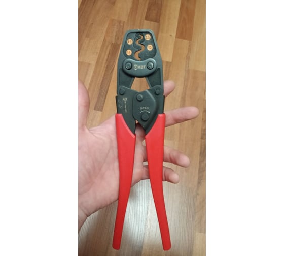 Пресс-клещи КВТ ПК-16м 78866 - выгодная цена, отзывы, характеристики ...