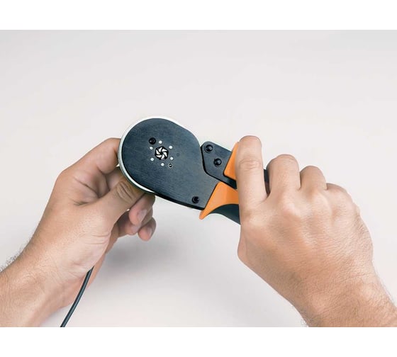 Инструмент для обжима кабельных наконечников Klemsan CRIMPER N 16 H сечение проводника 0.08-16 мм кв. 0.0.0.5.562124