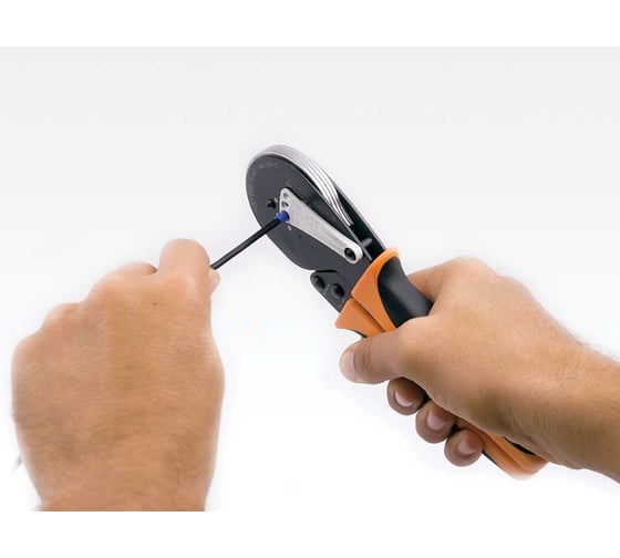 Инструмент для обжима кабельных наконечников Klemsan CRIMPER N 16 H сечение проводника 0.08-16 мм кв. 0.0.0.5.562124
