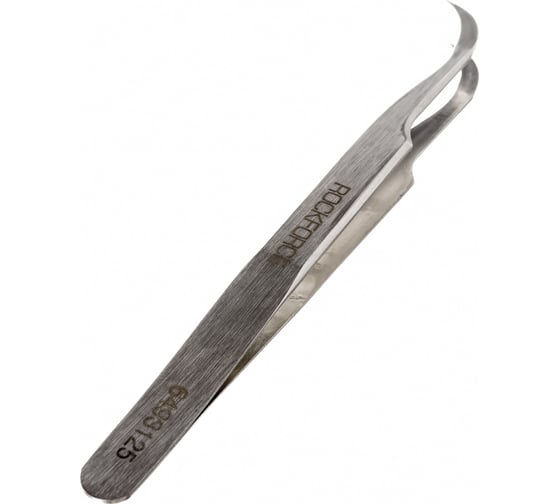 Пинцет Rockforce изогнутый антимагнитный L-115мм, steel 302, HRC40  RF-6493125(26222)