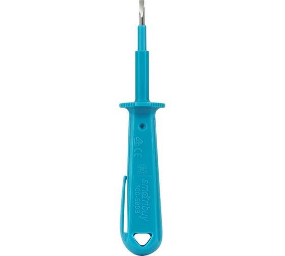Индикаторная отвертка Smartbuy 150 мм, до 500В, шлицевая tools/120 SBT-SCT-T150P2