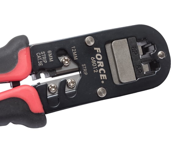 Клещи для зажима контактов FORCE 68012
