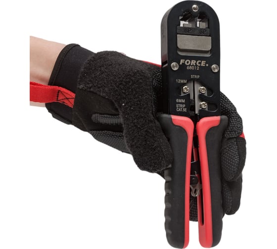 Клещи для зажима контактов FORCE 68012