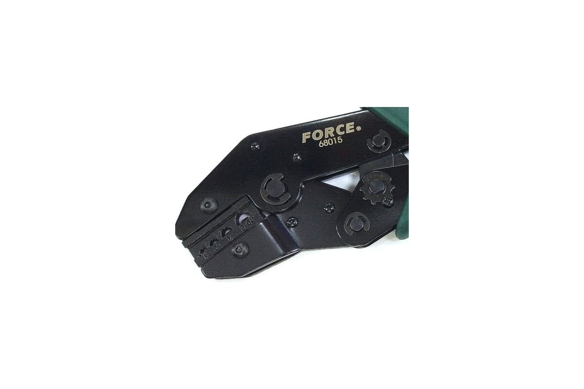 Обжимные клещи для неизолированных круглых контактов FORCE 68015 ...