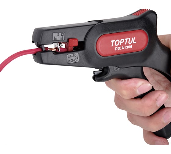 Клещи для снятия изоляции TOPTUL DICA1306 0.2-6.0 мм2