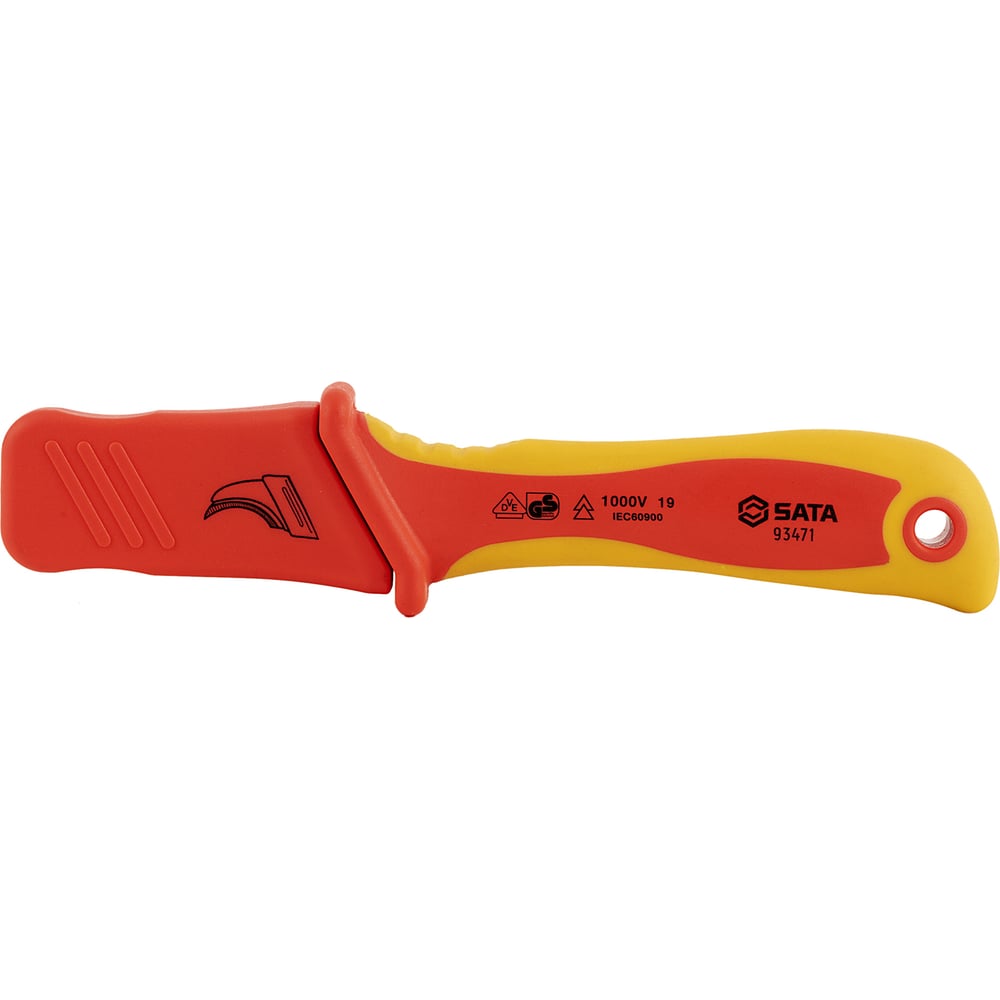 Изолированный нож для резки кабеля Sata загнутый, остроносый 93471 ...