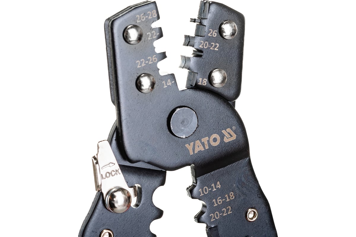 Инструмент для обжима и зачистки проводов YATO YT-2256 - выгодная цена ...