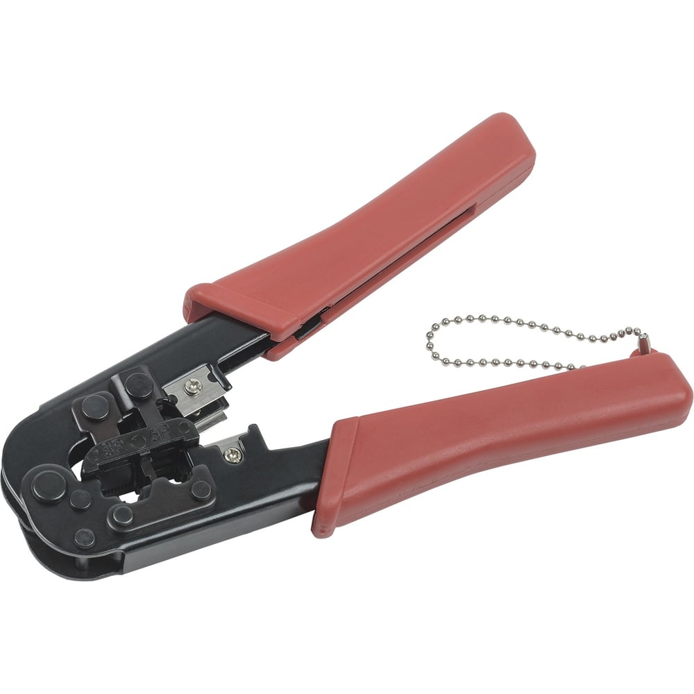 Обжимной инструмент для RJ45; RJ12; RJ11 без храпового механизма ITK ...