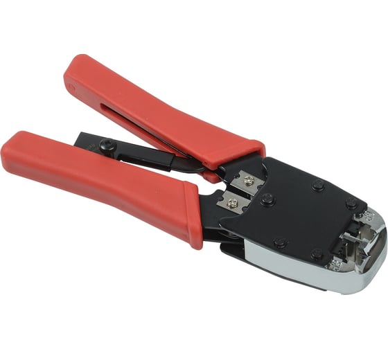 Обжимной инструмент для RJ45/12 с храповым механизмом ITK TM1-B11V 1