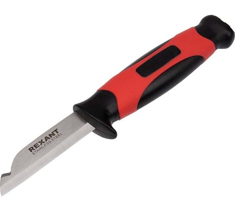 Нож монтажника с чехлом REXANT 67 мм 12-4939